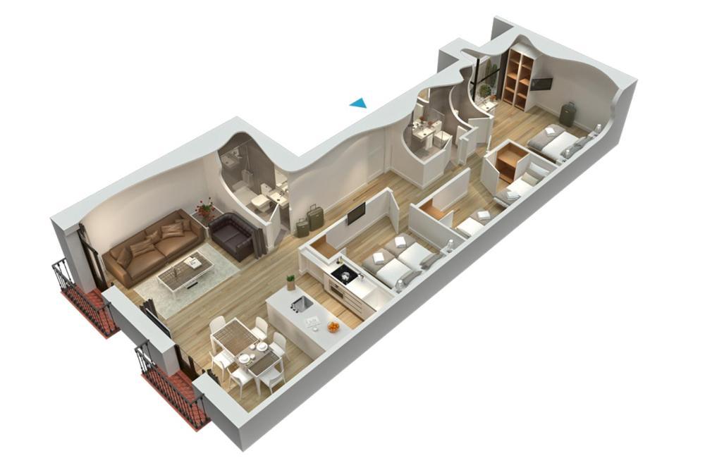 Enjoybcn Colon Apartments Barcelona Ruang foto